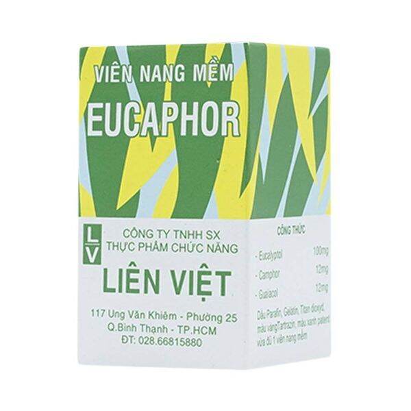 EUCAPHOR - Viên uống giảm ho - lọ 40 viên