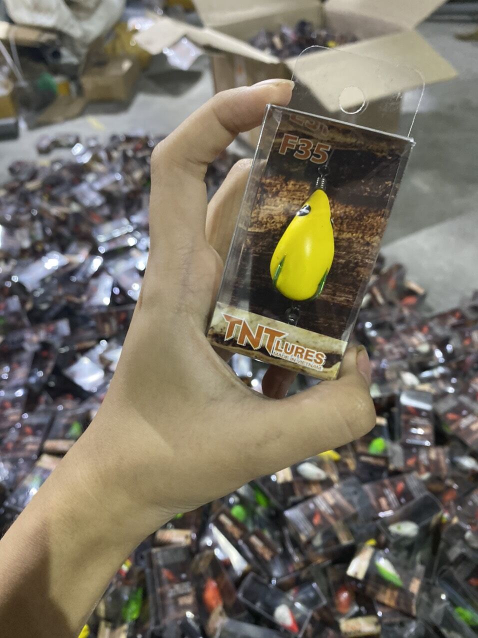 MỒI LURE NHÁI HƠI TNT – F35