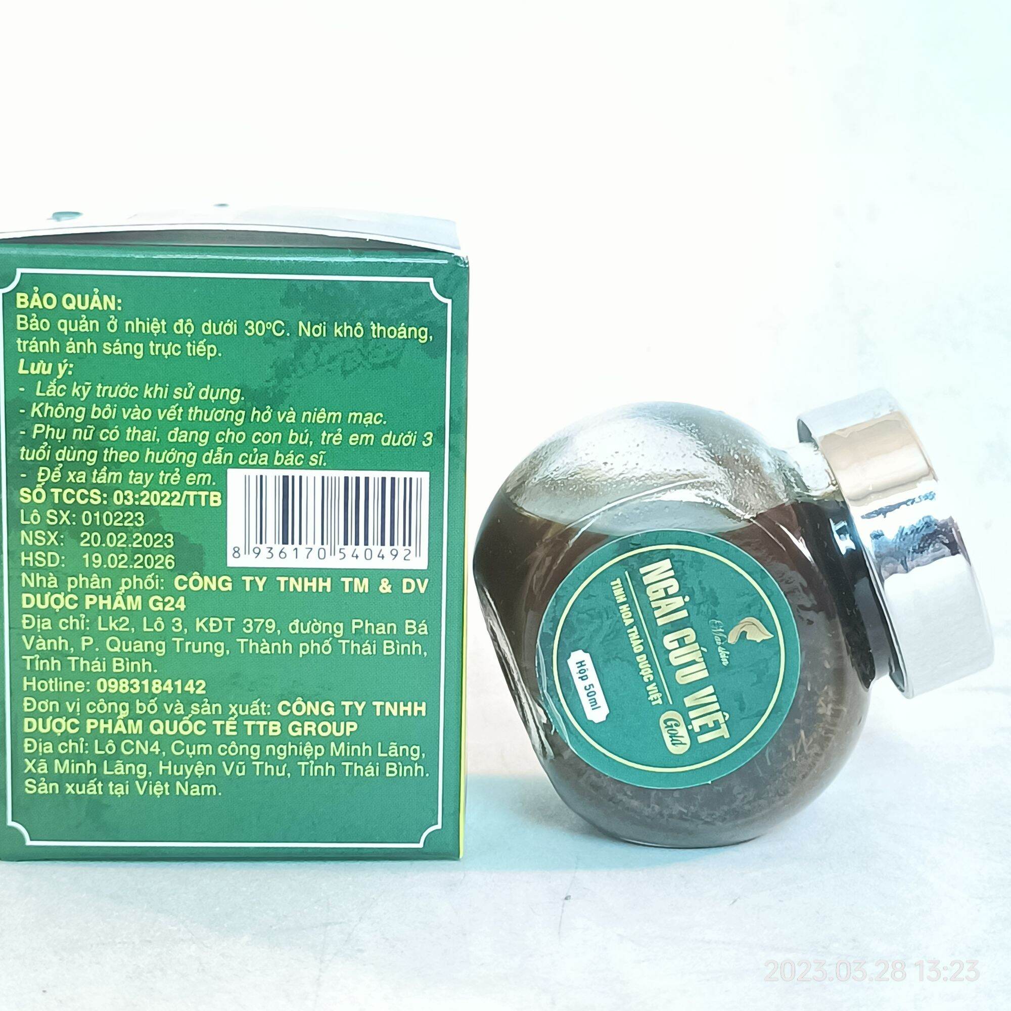 Tinh dầu ngải cứu việt 50ml