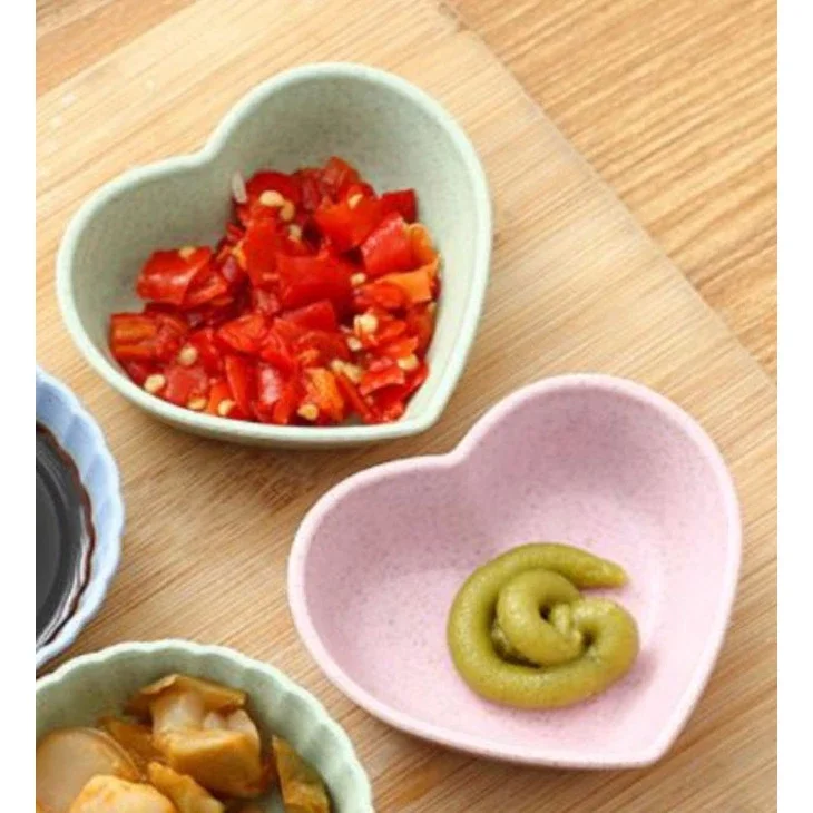 Chén nước chấm hình chiếc lá - chén đựng gia vị chiếc lá