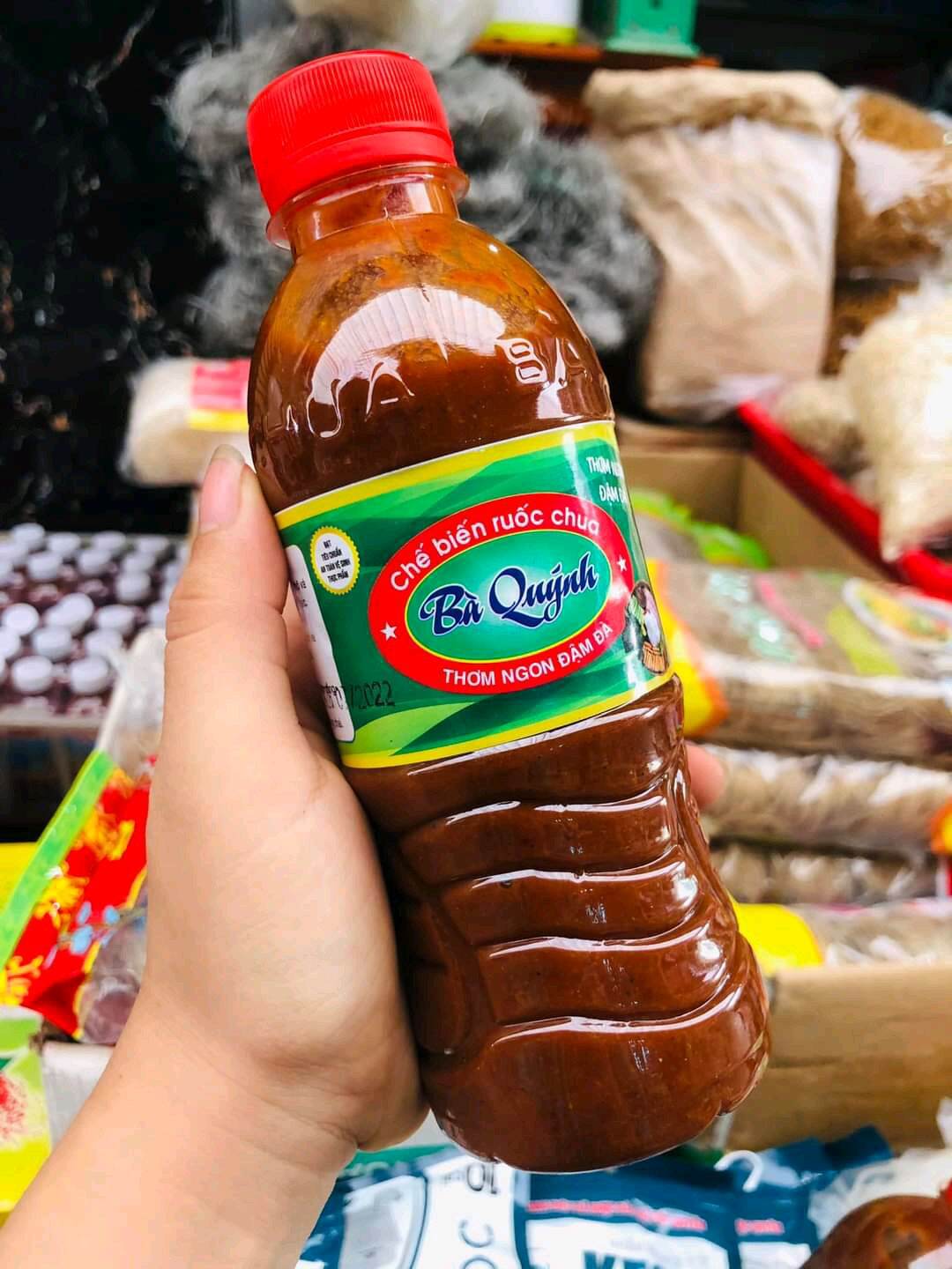 Ruốc chua bà quýnh. đặc sẳn nghệ an . chai 400g