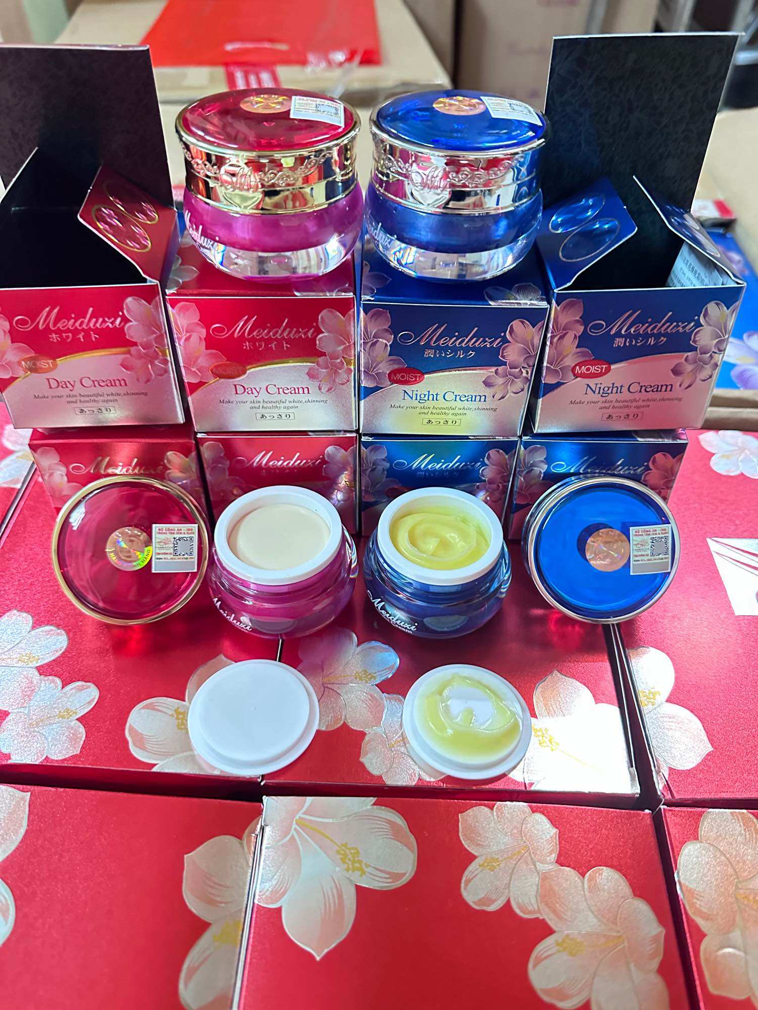 Combo 20 hộp kem meiduzi 2 tem tặng 1 serum Meiduzi x2