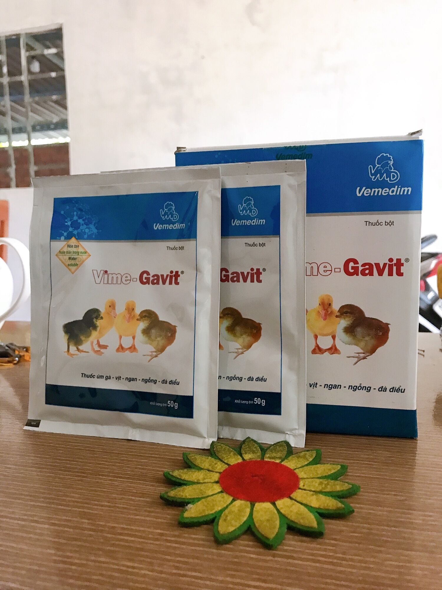 Vime Gavit úm gà, vịt con