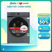 [GIAO TẠI HCM] Máy giặt Toshiba Inverter 9.5 kg TW-T21BU105UWV(MG) - Chỉnh nhiệt độ nước - Great Steam diệt khuẩn - Thêm đồ trong khi giặt