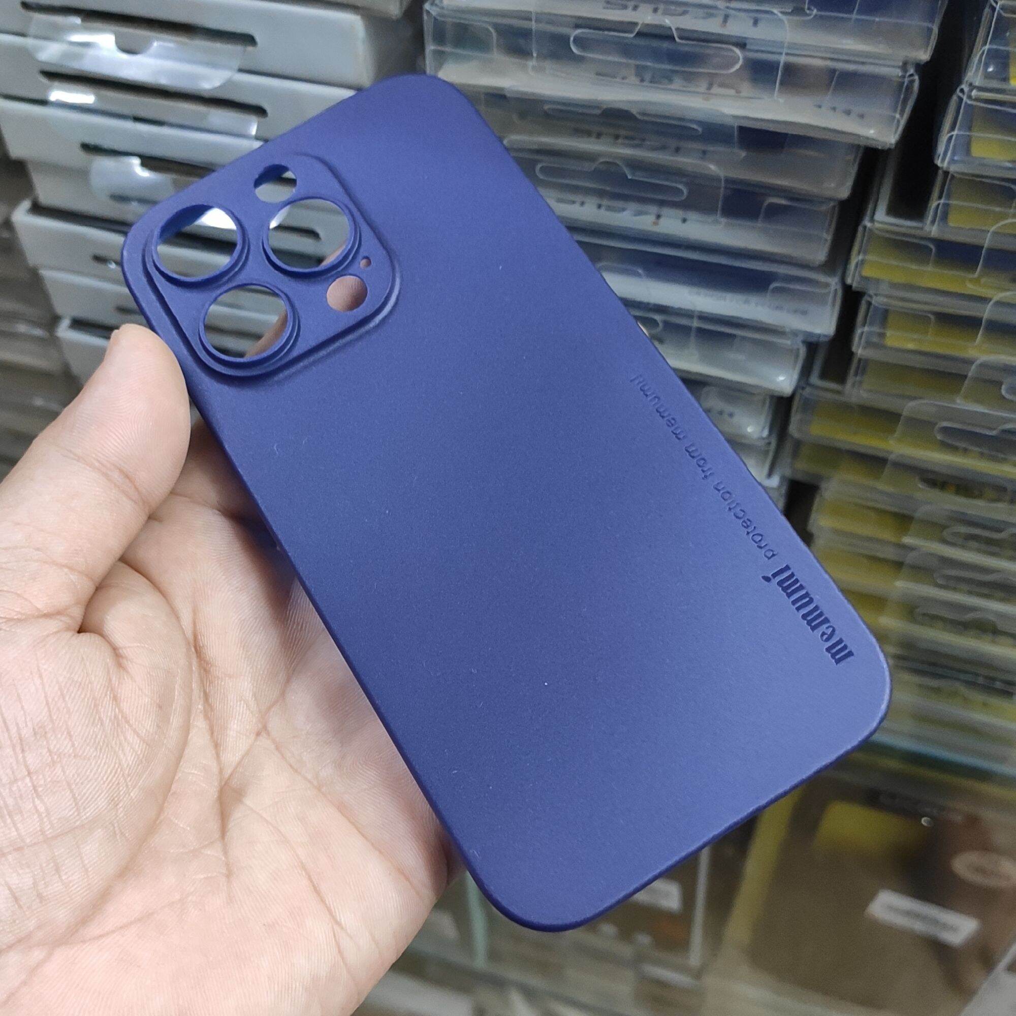Ốp lưng iphone 14 pro siêu mỏng nhám mờ memumi