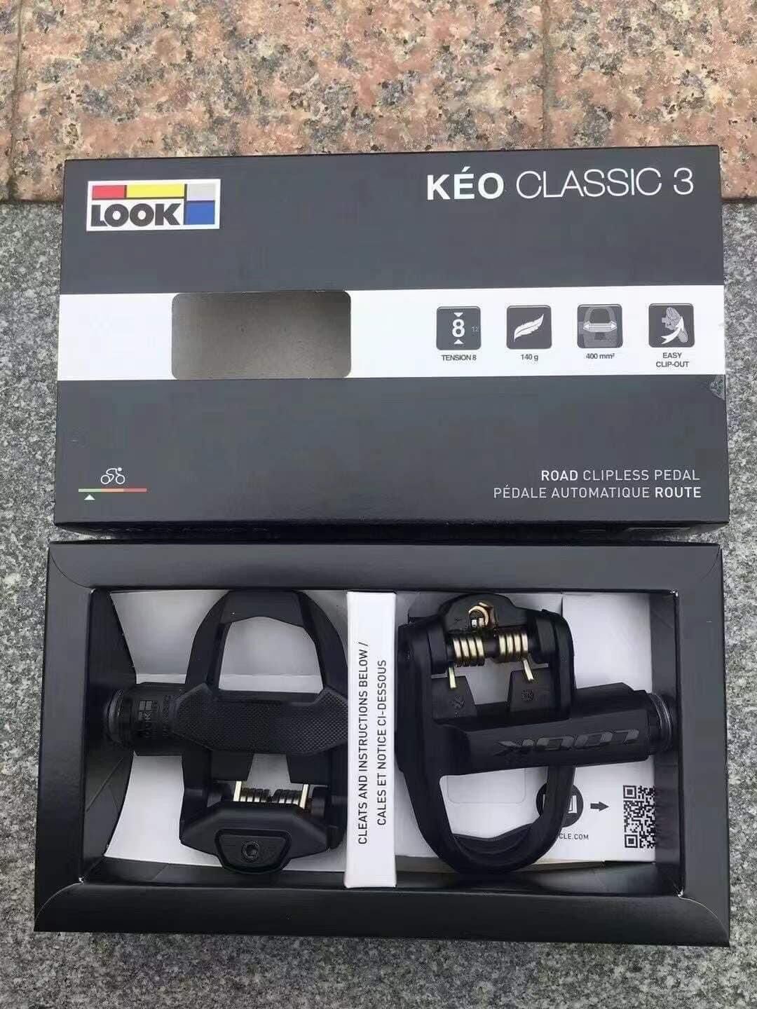 LOOK Pedals Kéo 3 CLASSIC Màu Đen