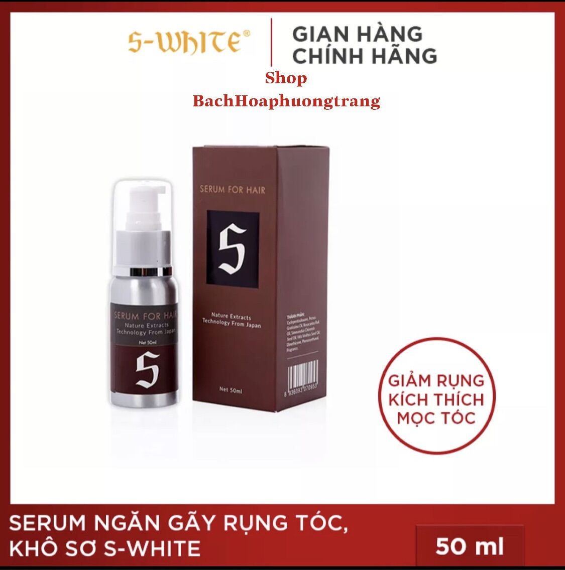 Serum tóc Swhite