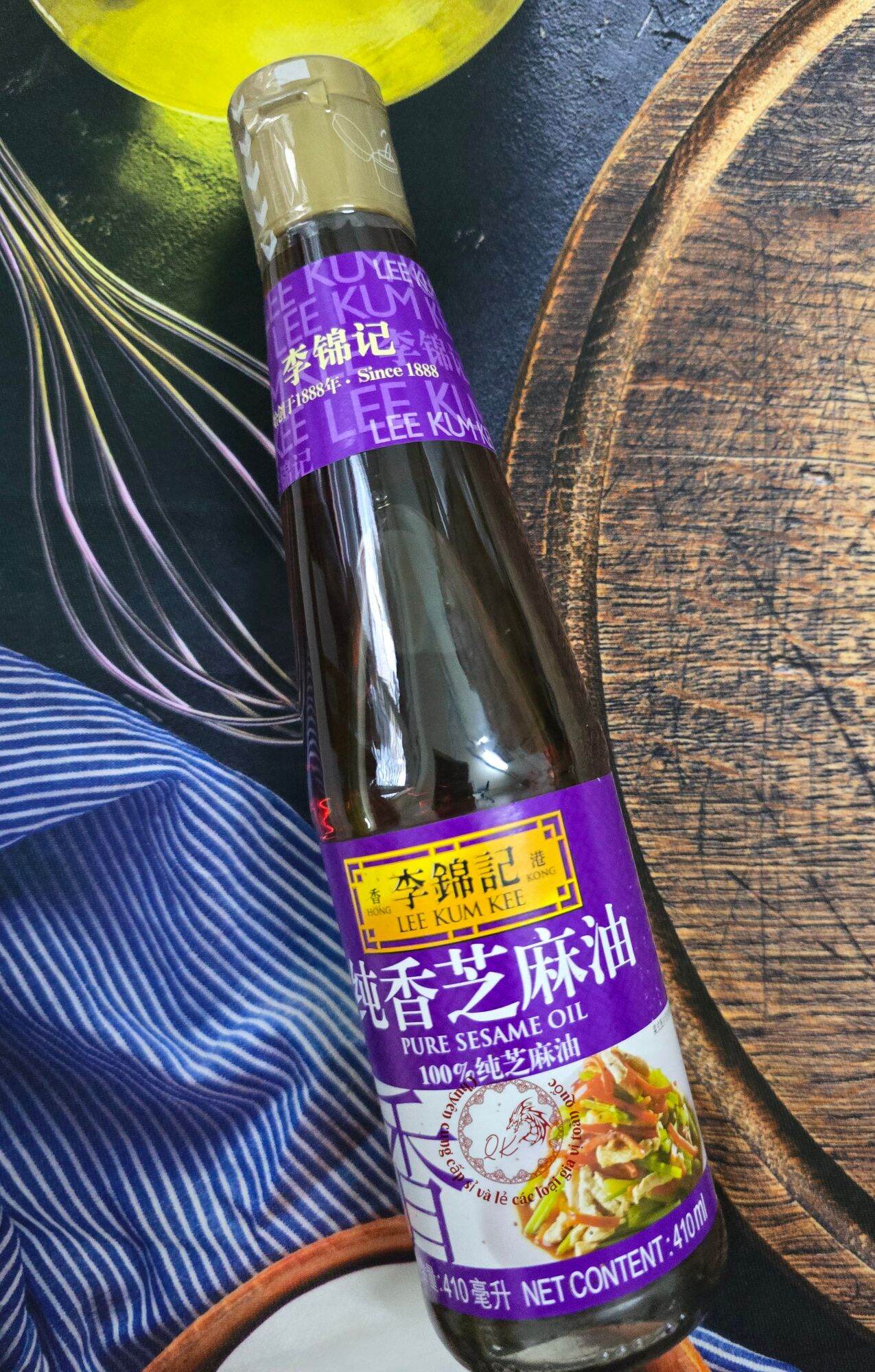 Dầu mè Lee Kum Kee 410ml nguyên chất