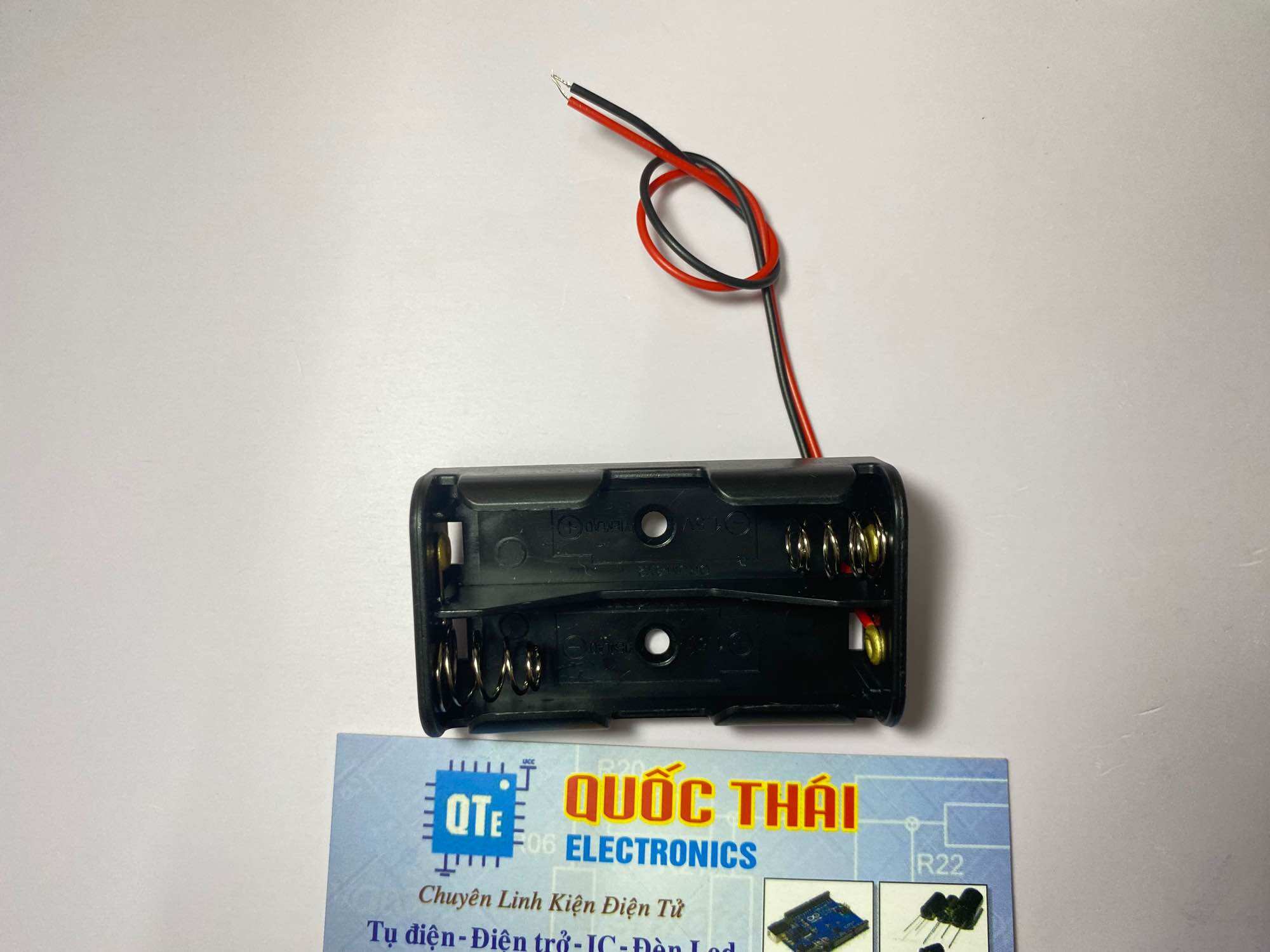 Đế 2 pin 1v5 size AA