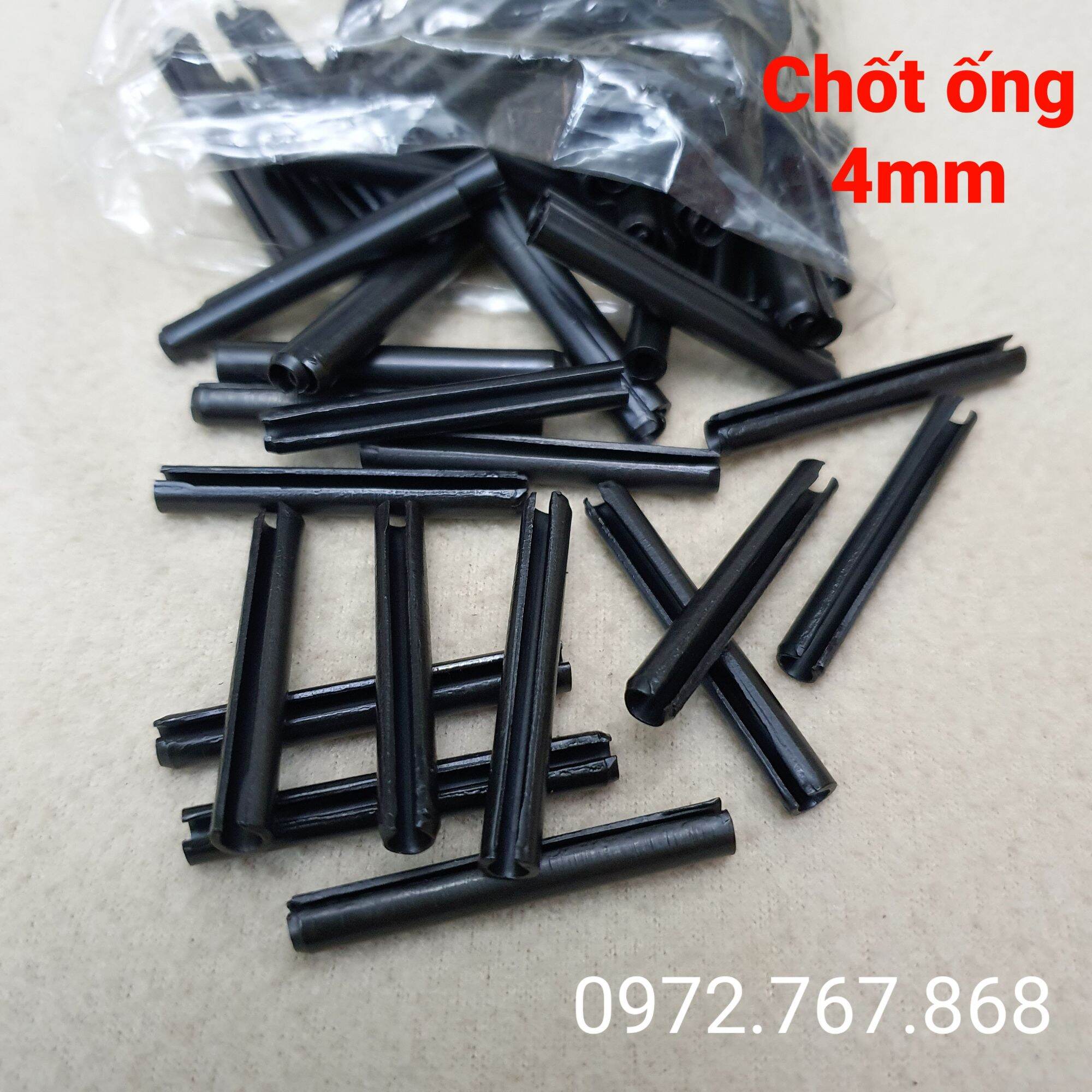 Chốt ống xẻ rãnh phi 4