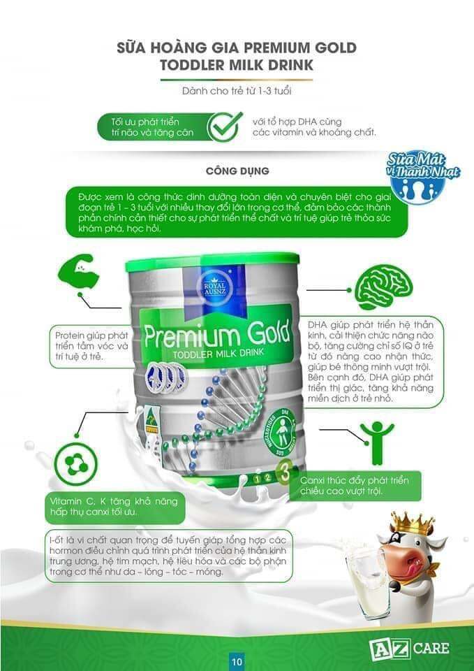 SỮA HOÀNG GIA ÚC PREMIUM GOLD 3