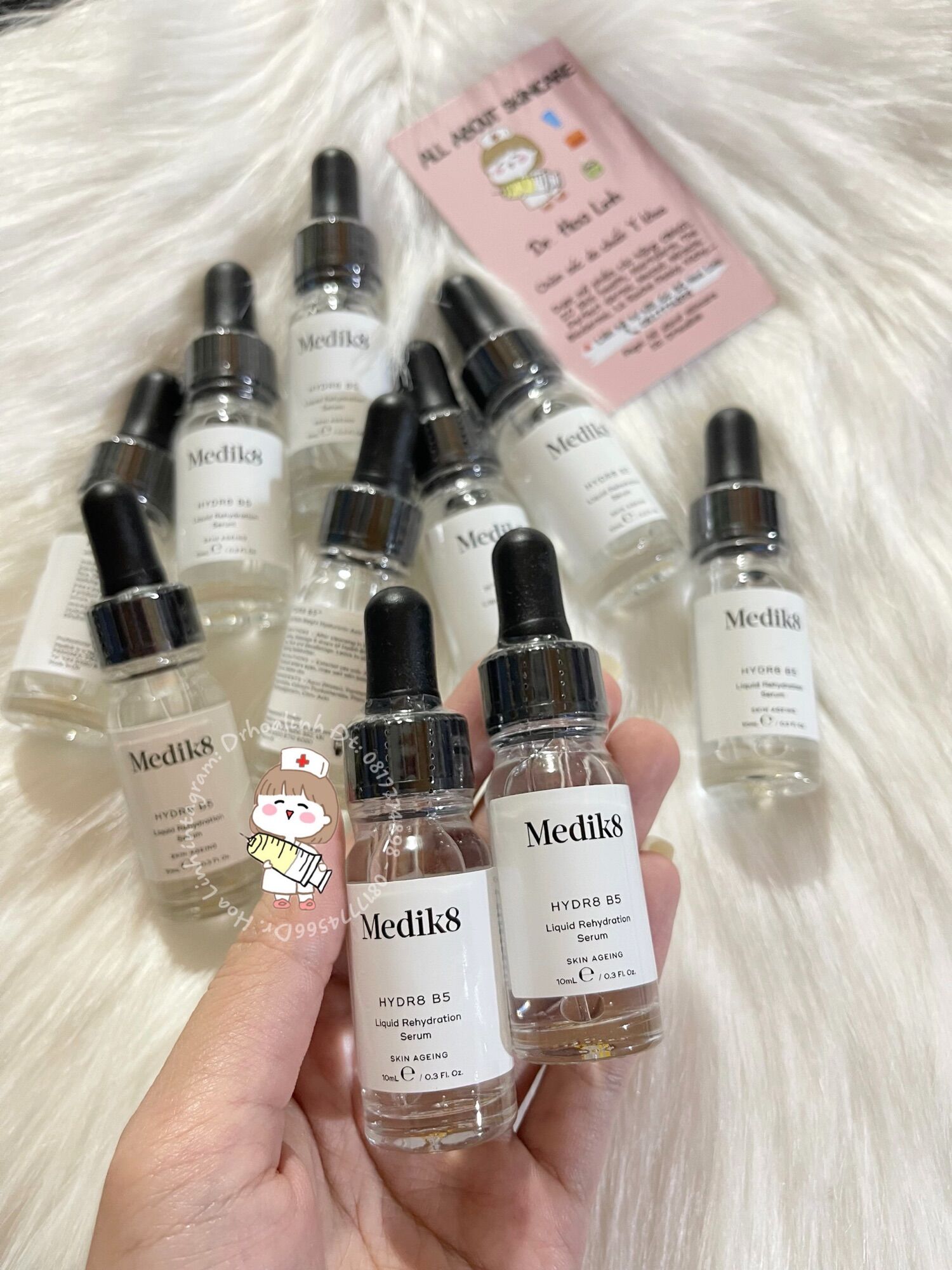 SERUM CẤP NƯỚC, PHỤC HỒI B5 MEDIK8