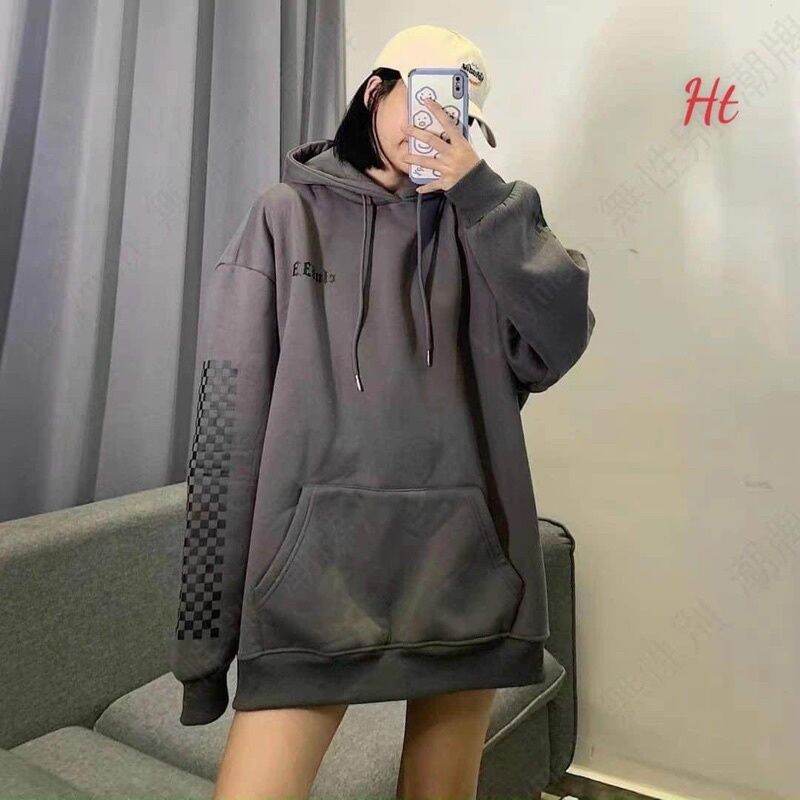 [Ảnh thật] Áo hoodie local caro tay