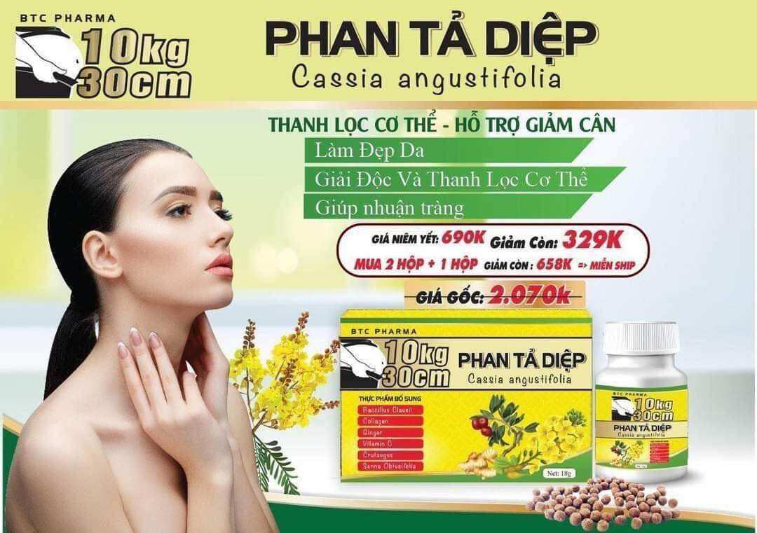 Mẫu vip giảm cân xổ mỡ chuyên sâu phan tả diệp kèm thẻ bảo hành