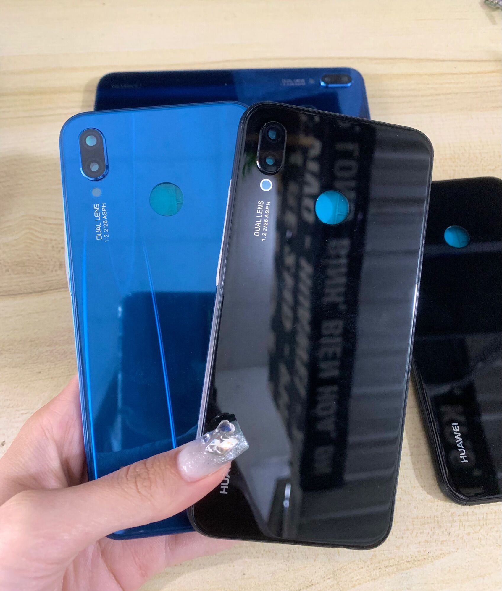Bộ Vỏ + Sườn Huawei Nova 3E Zin Hàng Cao Cấp
