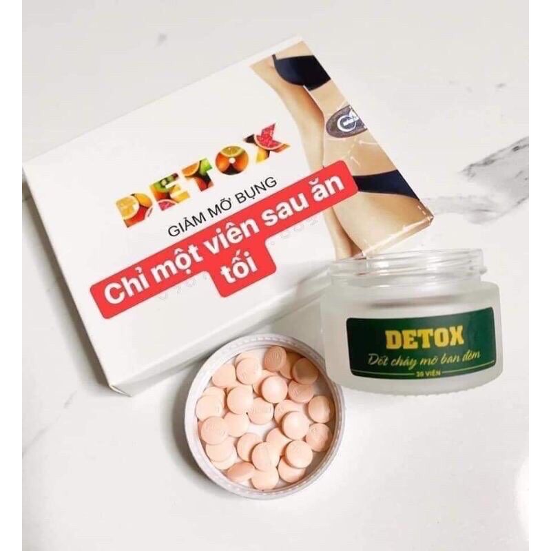 Detox giảm mỡ bụng 30v