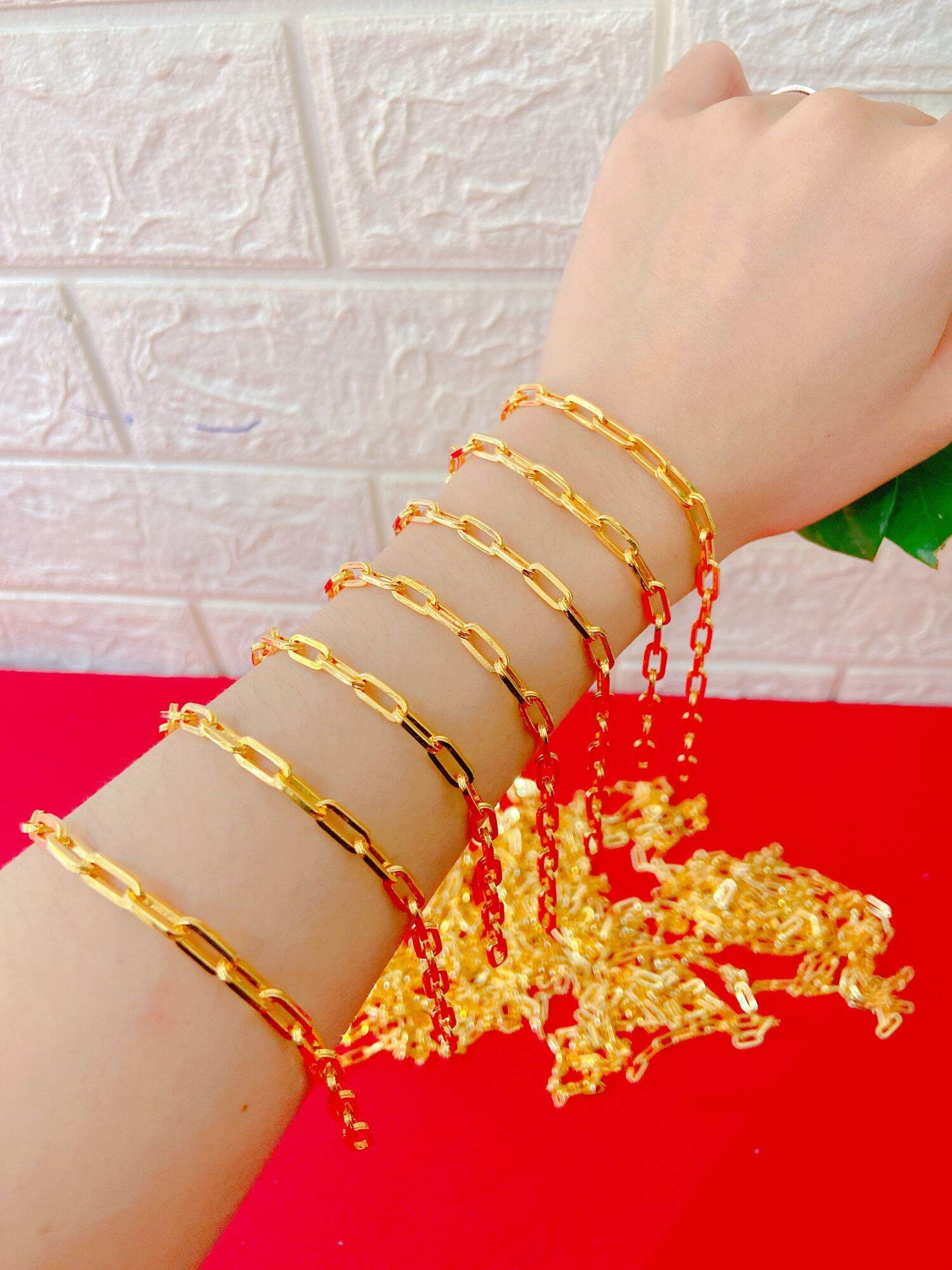 [FREESHIP] LẮC TAY DÀNH CHO Nam và NỮ, VÀNG TÂY NON TUỔI