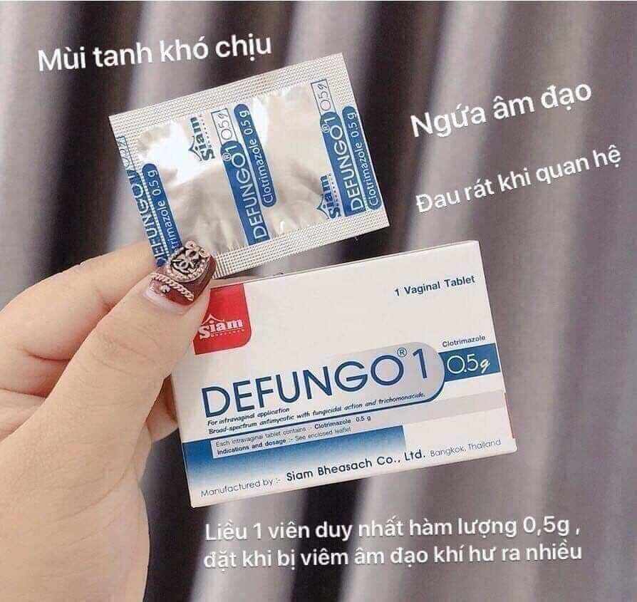 Hộp 1 viên đặt phụ khoa Thái Lan (mua 4 hộp tặng 1=5 hộp)