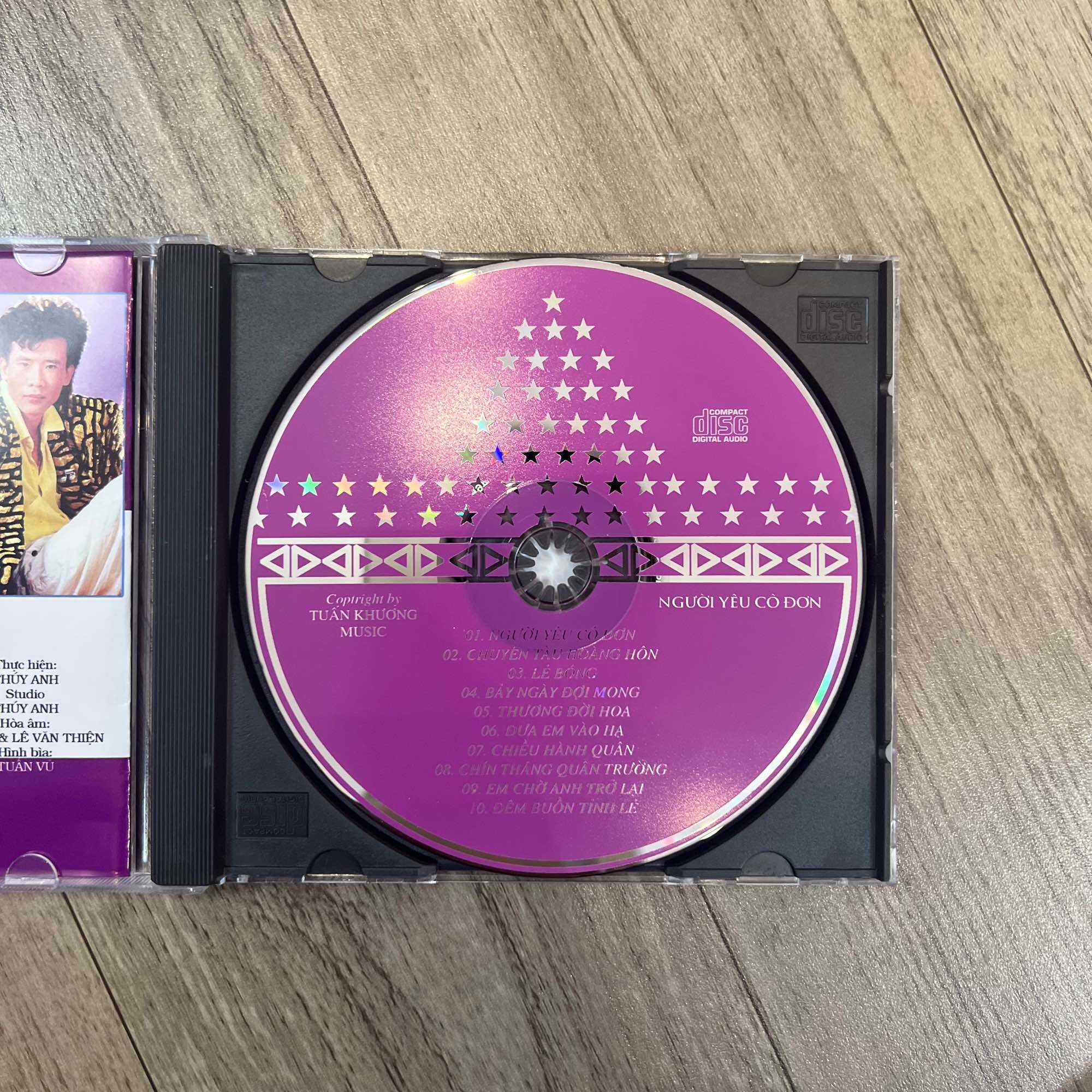 Đĩa CD Tuấn Vũ đặc biệt