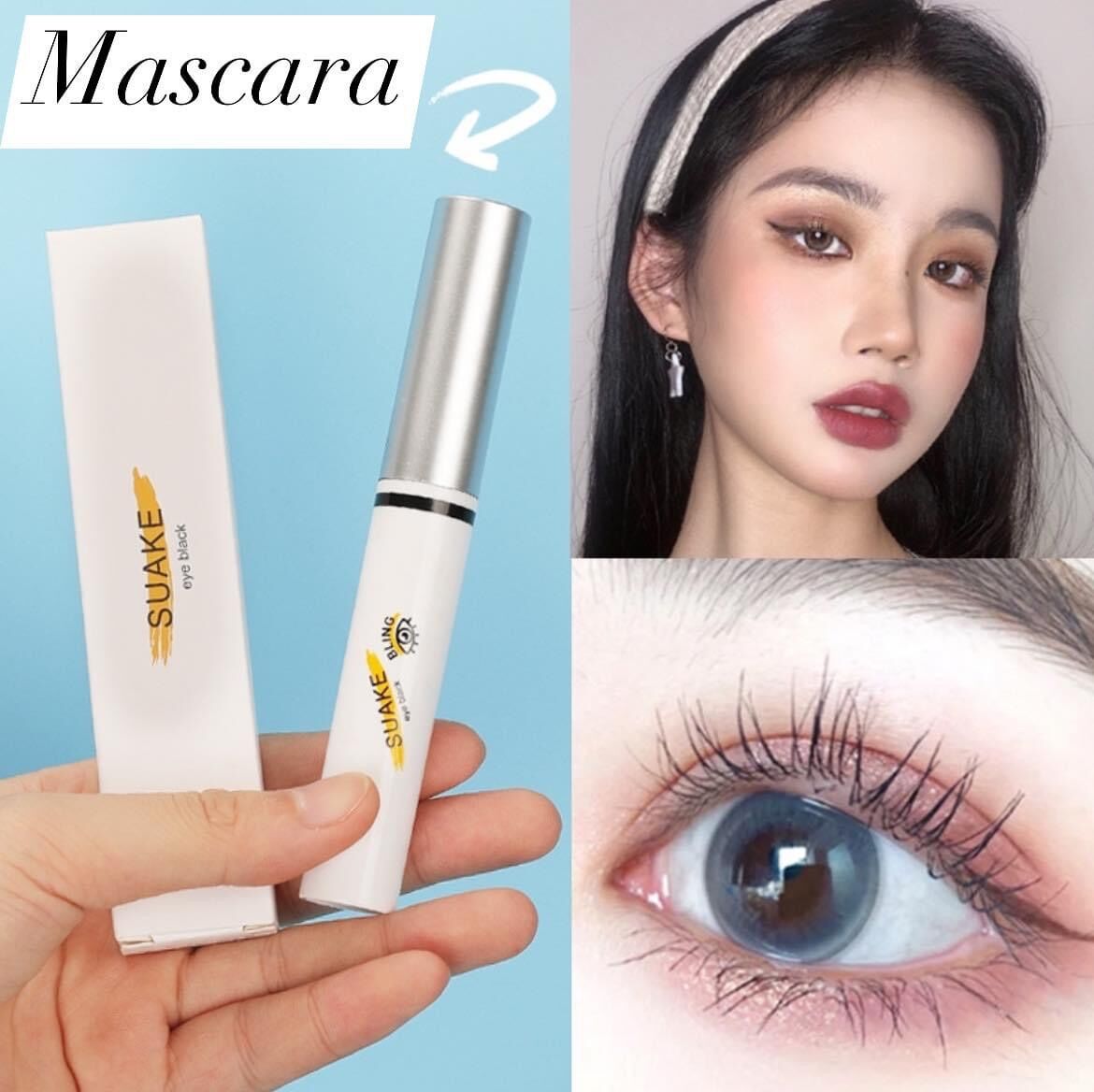 Mascara chuốt mi Suake vỏ trắng