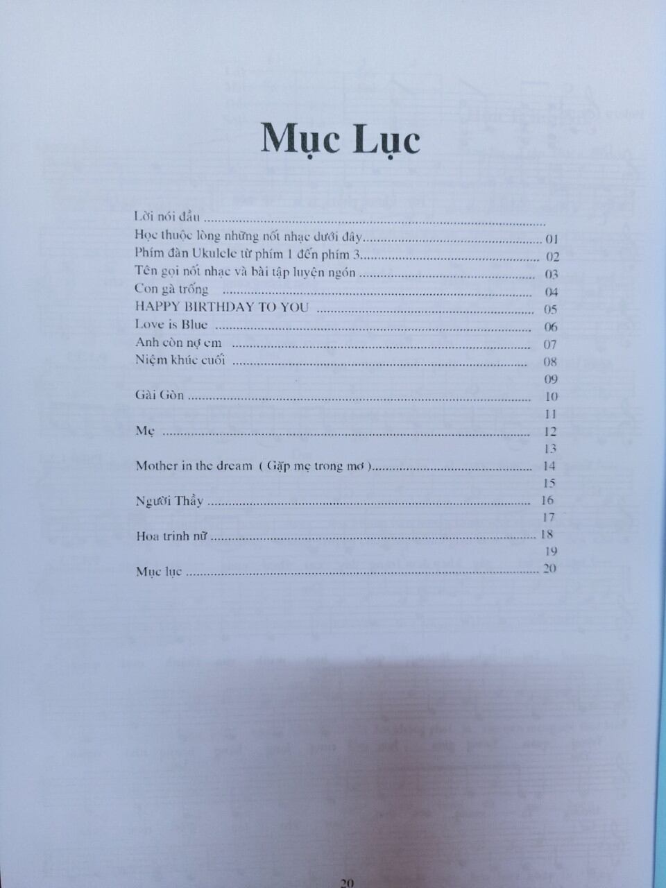 tài liệu học đàn ukulele tập 1