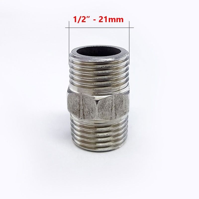 Kép nối INOX 1/2-3/4(21mm-27mm)