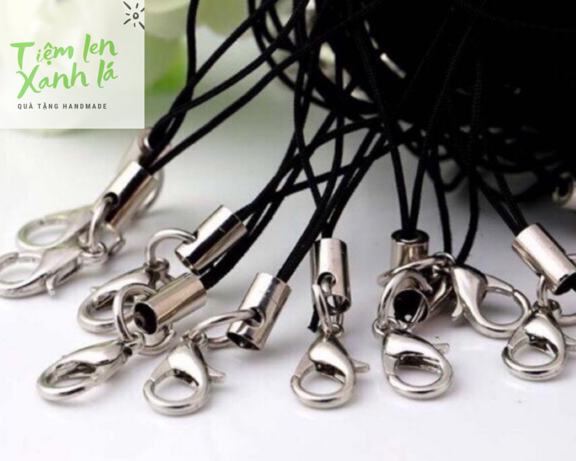 Set 5 dây móc khoá càng cua nhí làm phụ kiện thủ công