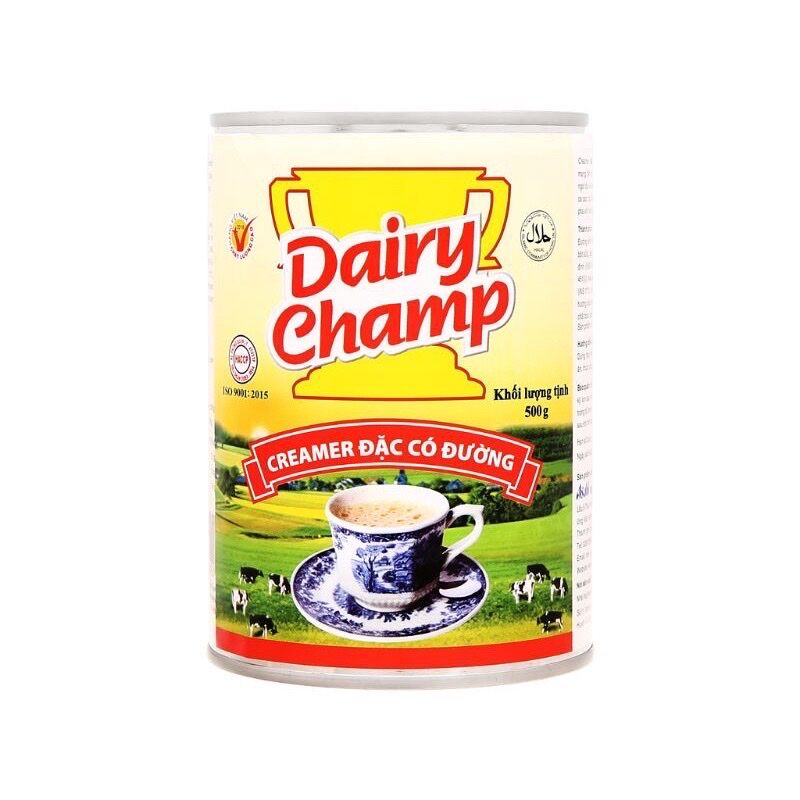 Combo 5 sữa đặc có đường Dairy Champ lon 500g