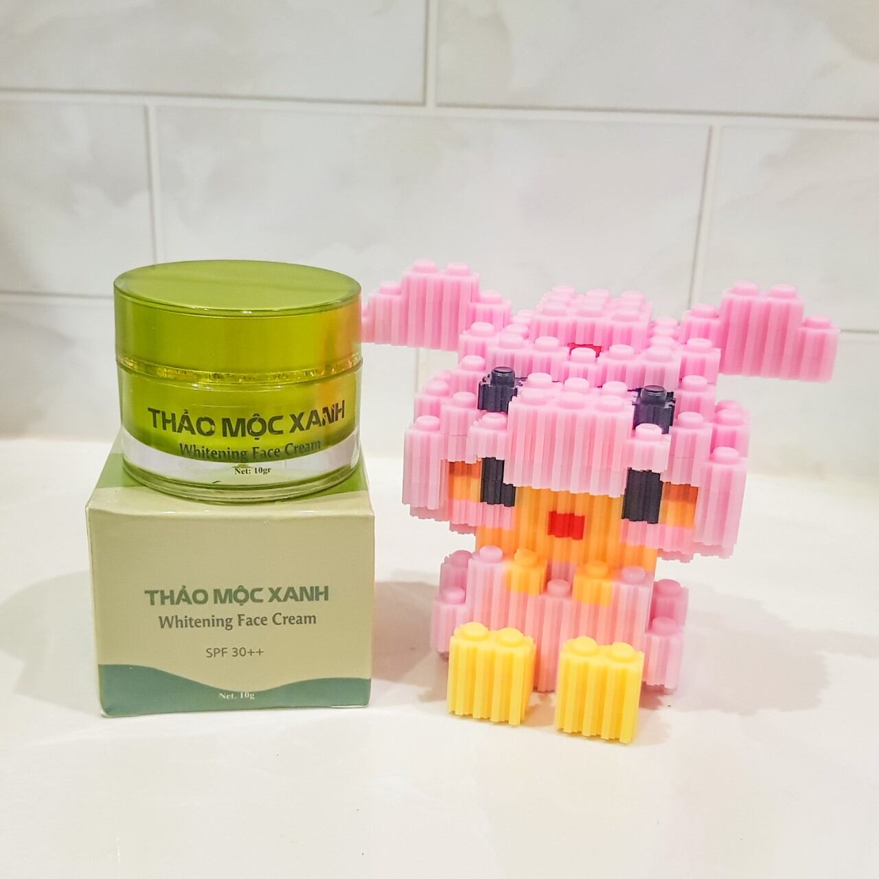 Combo Dưỡng Trắng Thảo Mộc Xanh ( 1 SRM - 1 Vàng - 1 Face)