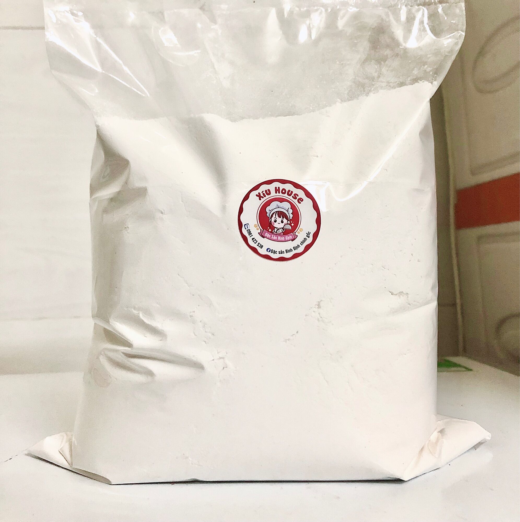 1Kg Bột Gạo Khô Bình Định  (đổ bánh xèo,bánh bèo)