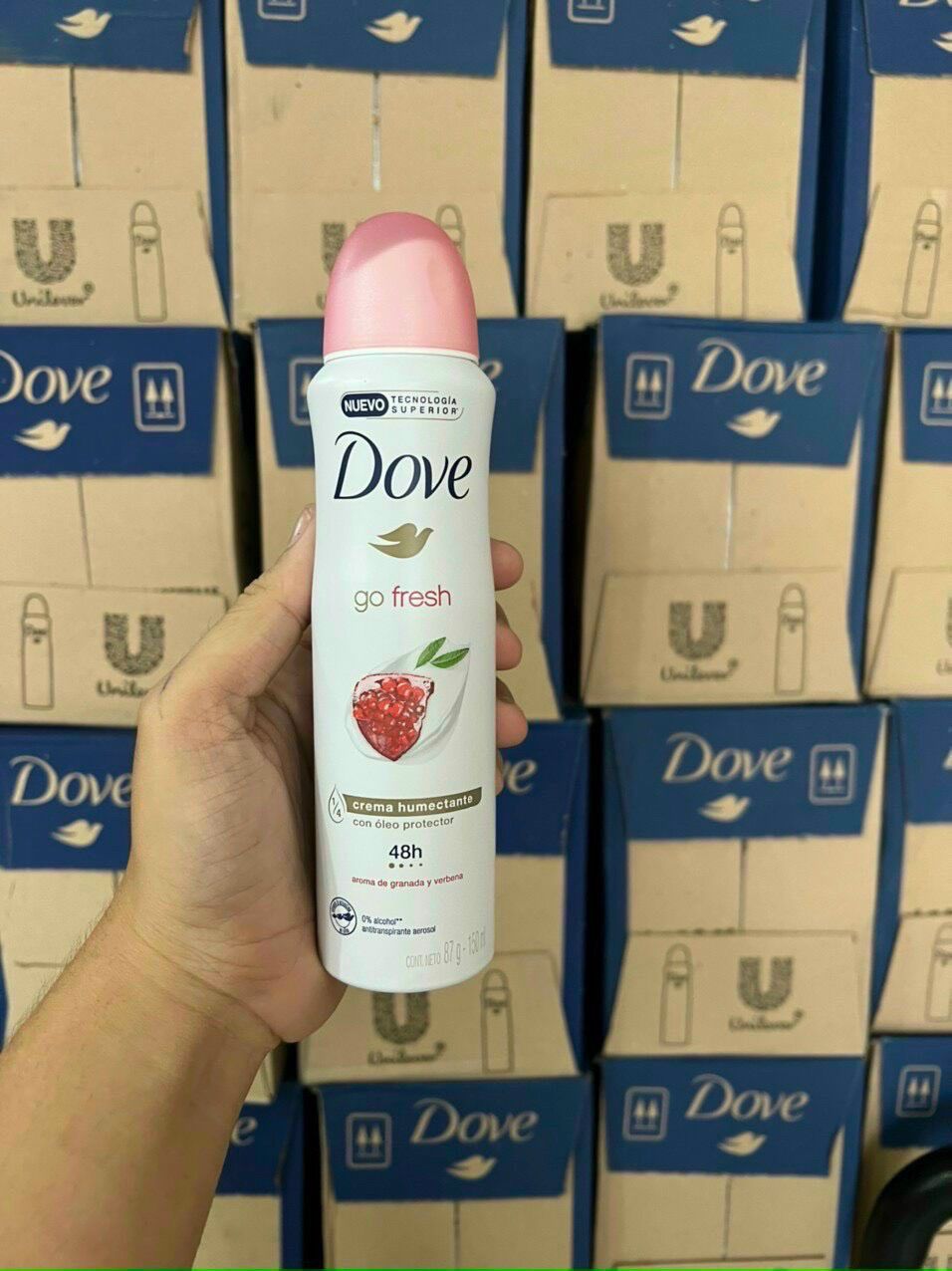 Xịt khử mùi dove 150ml