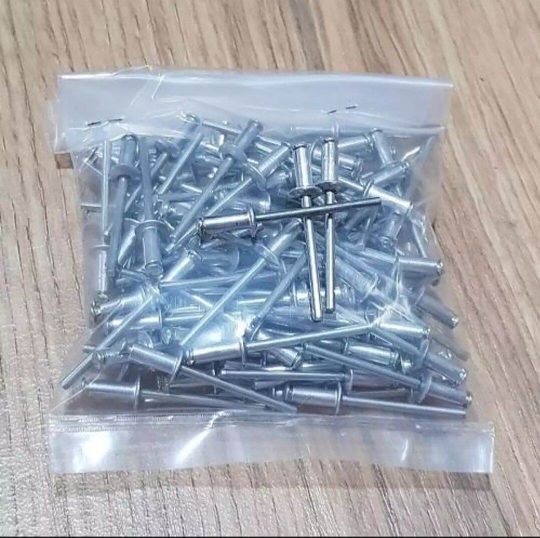 Gói 500gr đinh rút , đinh tán rive nhôm các cỡ 3, 4