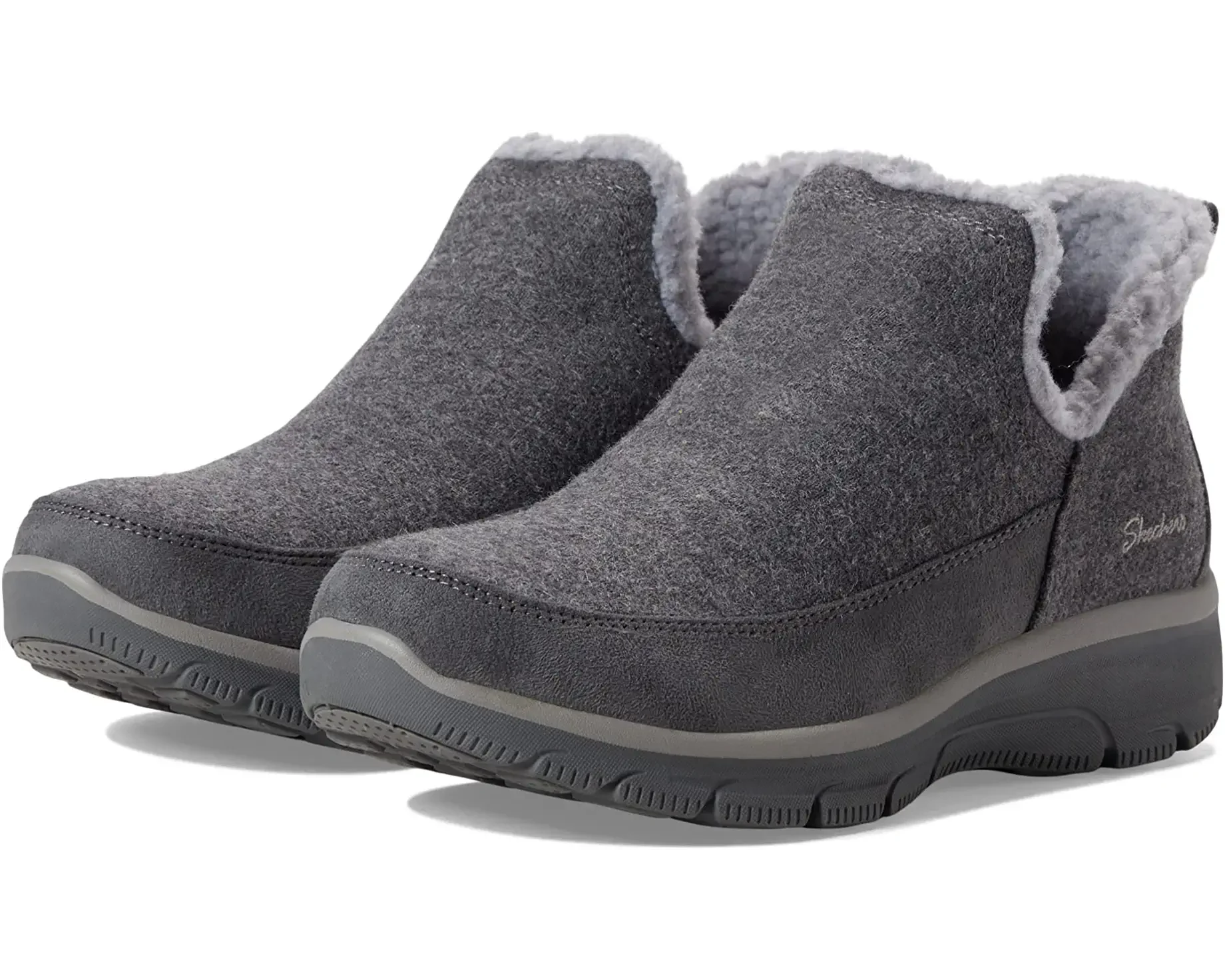 giày bốt nữ mùa đông skechers