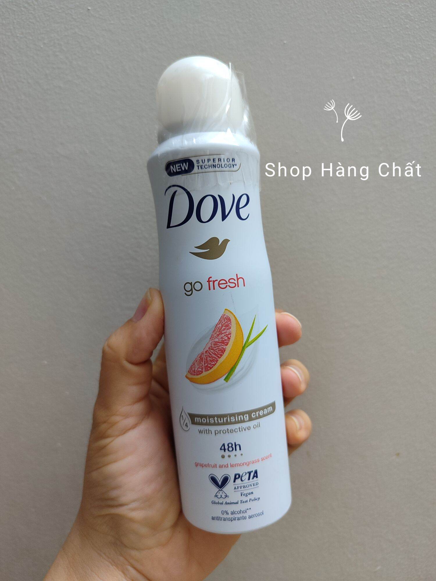 [HCM]CHAI XỊT KHỬ MÙI TOÀN THÂN DOVE HƯƠNG THƠM TƯƠI MÁT, LÔI CUỐN