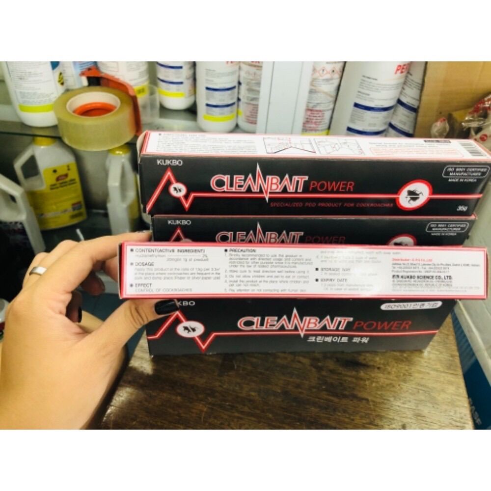 Thuốc diệt gián Đức cleanpait power 35g nhập khẩu Hàn Quốc