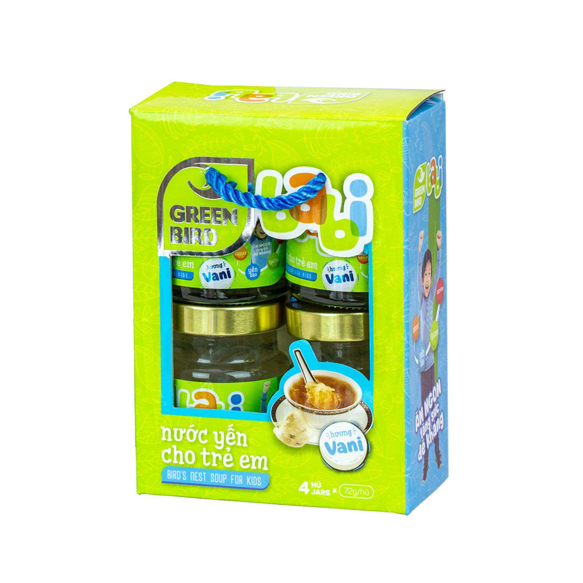 💥💥sale sốc yến babi green bird vị vani và dâu