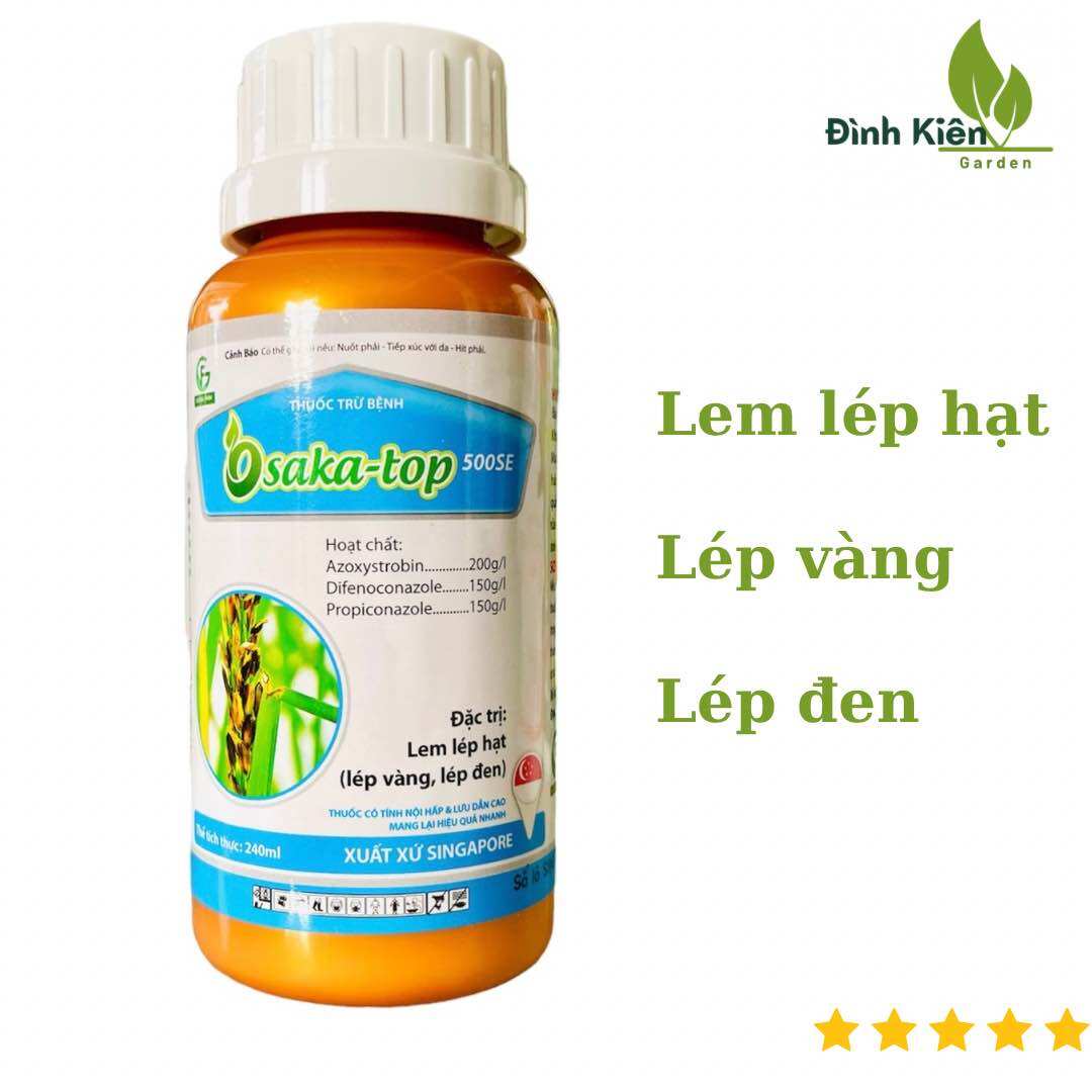  Sạch Bệnh OSAKA TOP 500SE - Sạch lem lép hạt lép vàng lép đen  240ml  