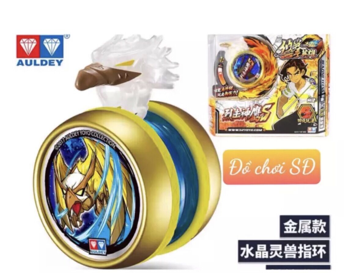Yoyo 677122 màu vàng - yoyo kwondo tự thu dây - đồ chơi bé trai