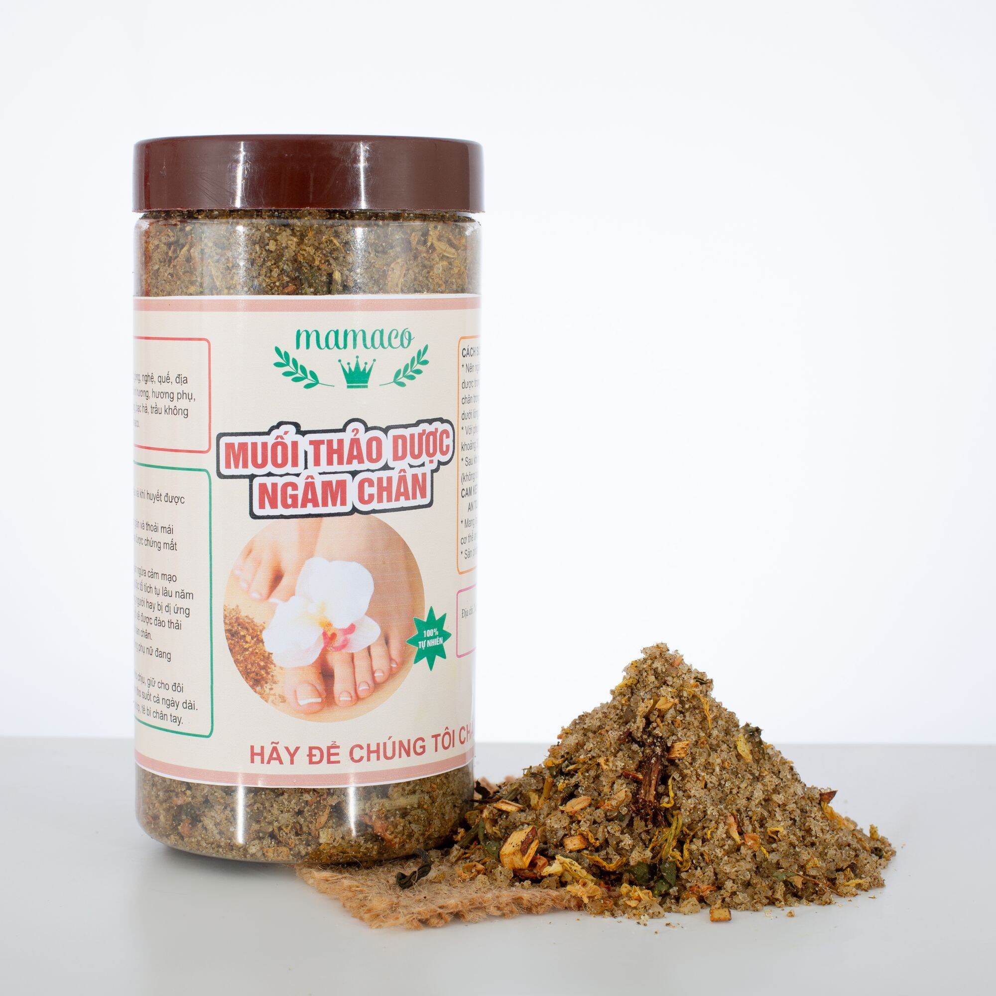 combo 3 muối thảo dược ngâm chân ( 3 hũ 1kg)