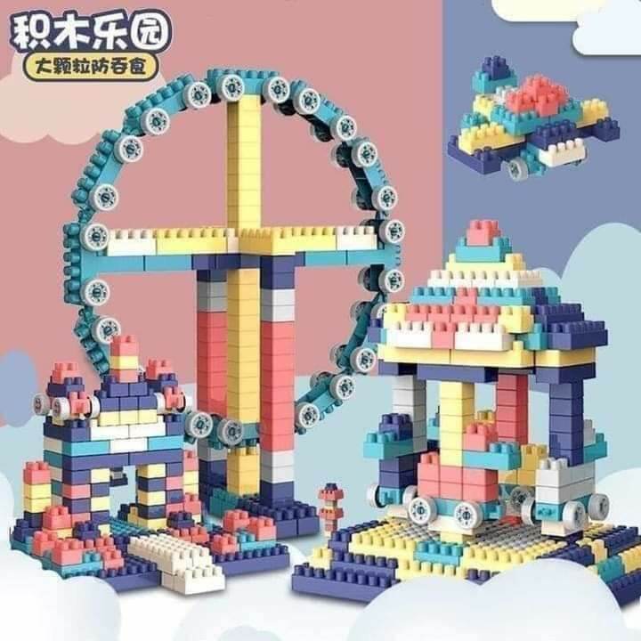 Bộ lego building block 520 chi tiết