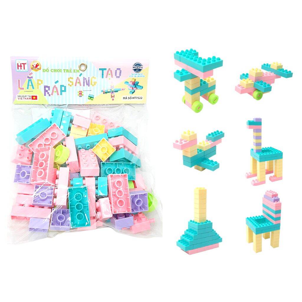 Bộ Đồ Chơi Lắp Ráp Sáng Tạo Cho Bé ( Hoàng Thu )