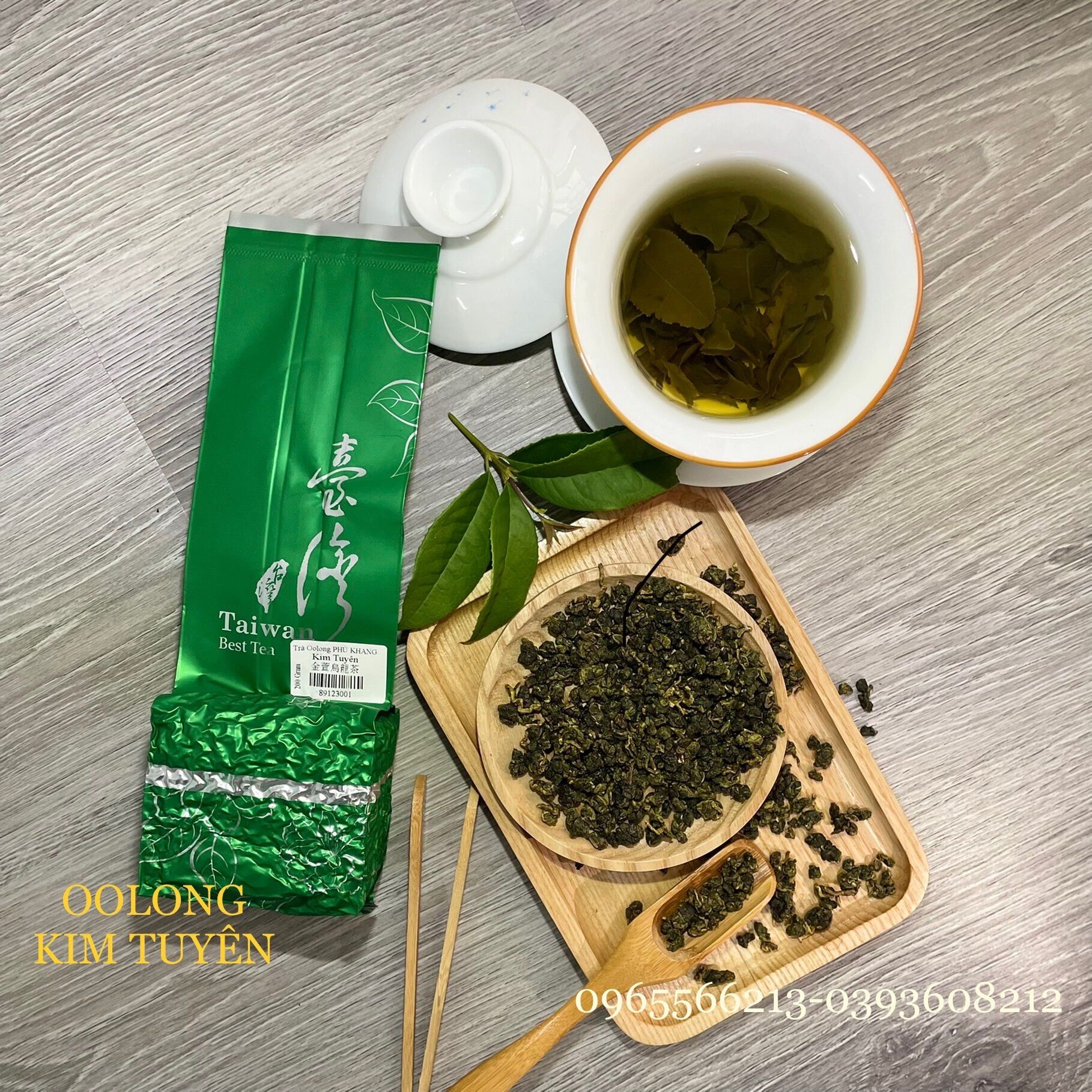 Trà olong kim tuyên - trà olong bảo lộc