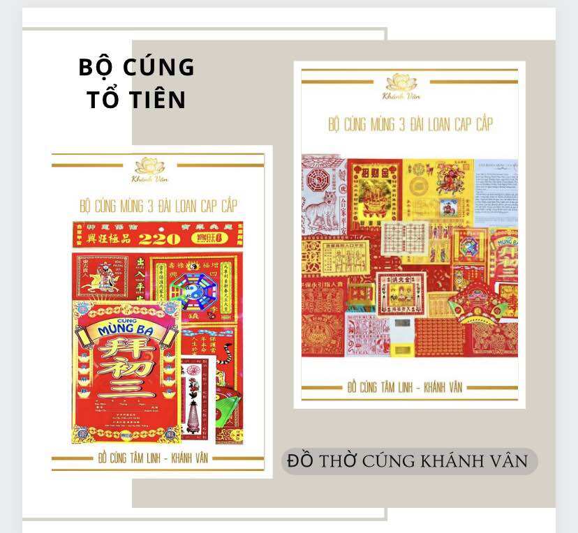 Giấy Cúng Tổ Tiên ( Ảnh Thật + Văn Khấn )