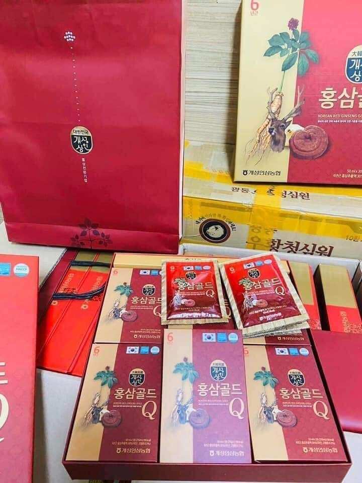 NƯỚC HỒNG SÂM NHUNG HƯƠU LINH CHI HÀN QUỐC