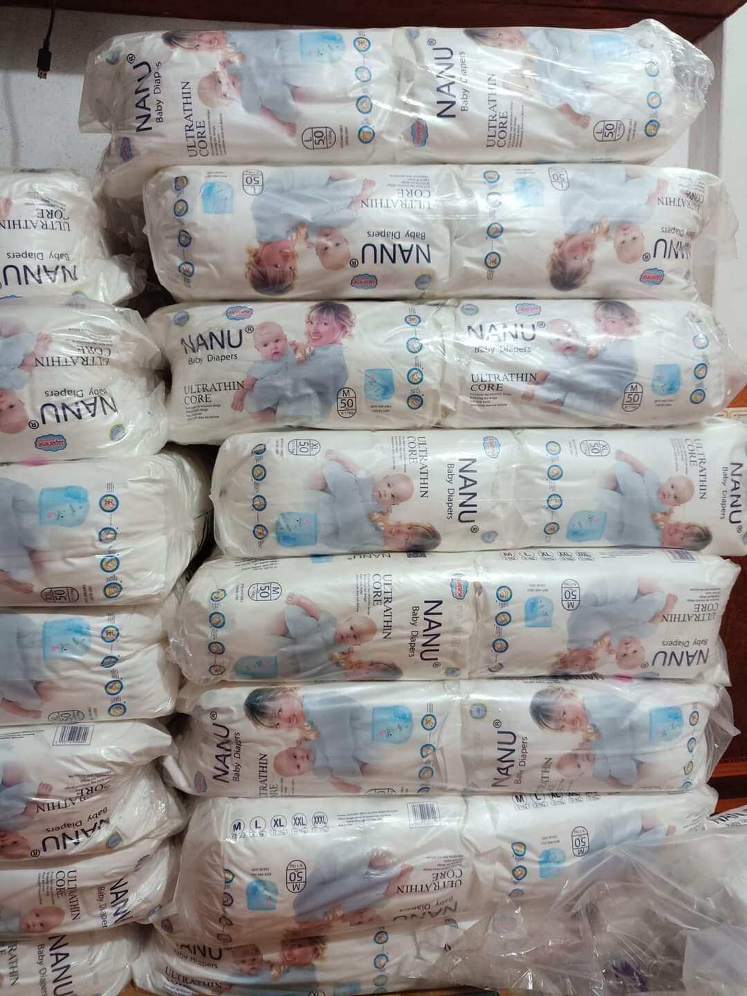 Combo 100 miếng bỉm quần Nanu