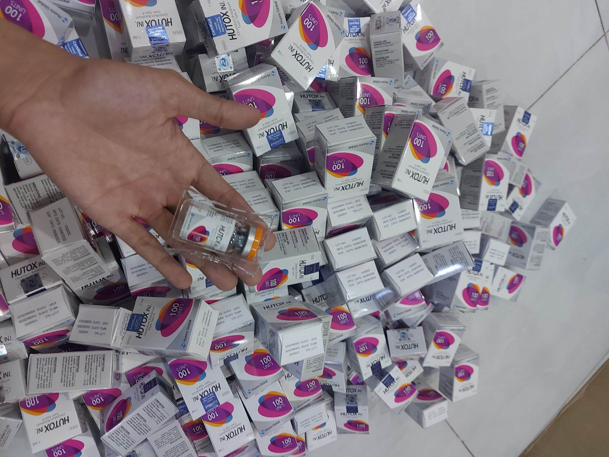 Botox hutox 100 units gọn hàm