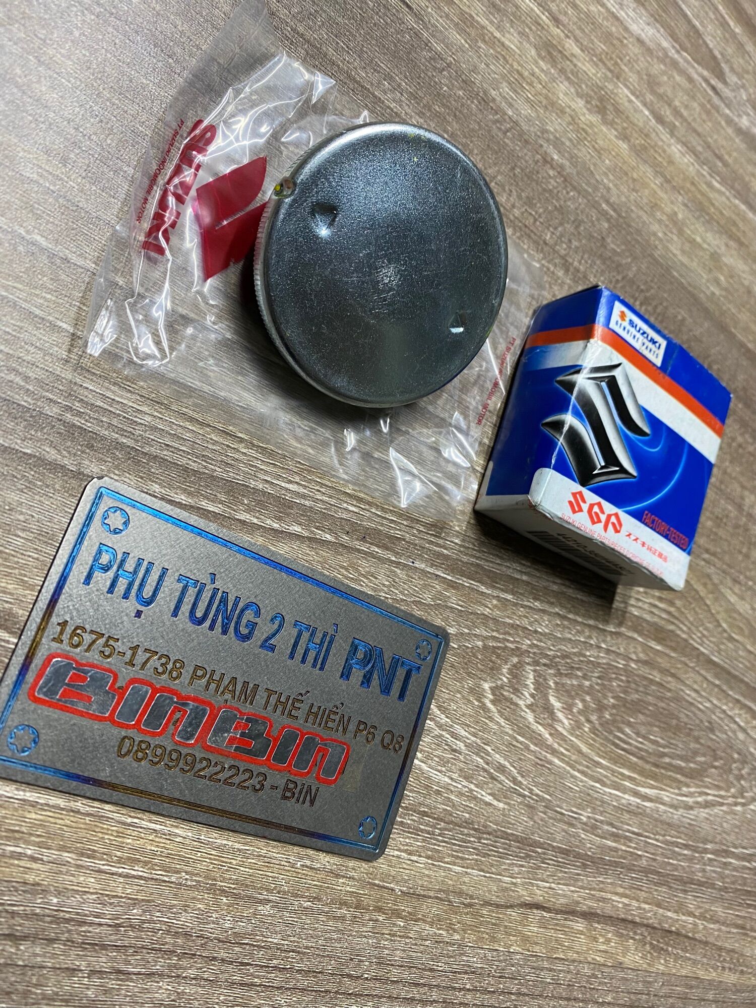 NẮP XĂNG SPORT ZIN / XIPO / SATRIA ( INDO)
