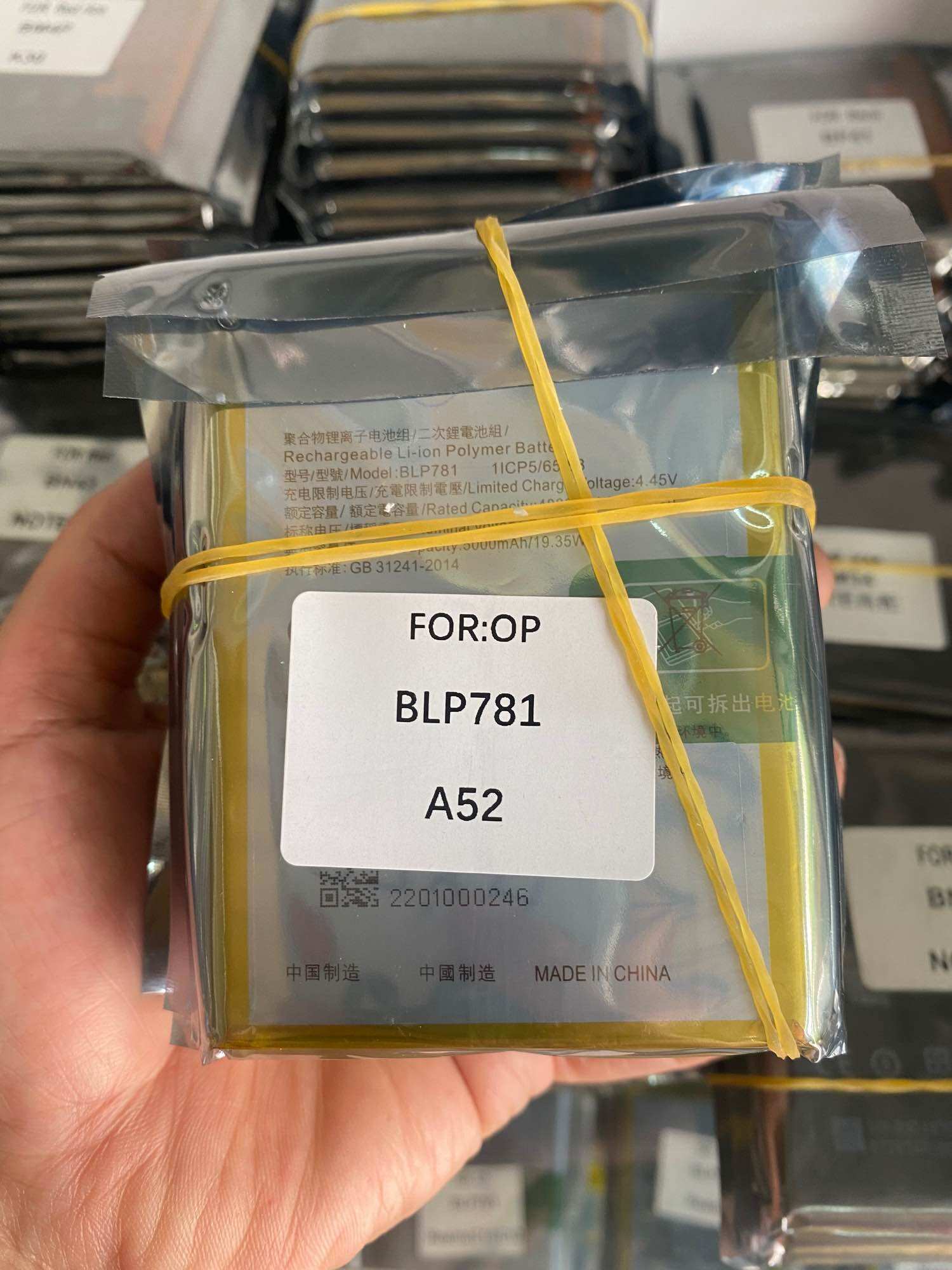 Pin zin oppo a52/a92