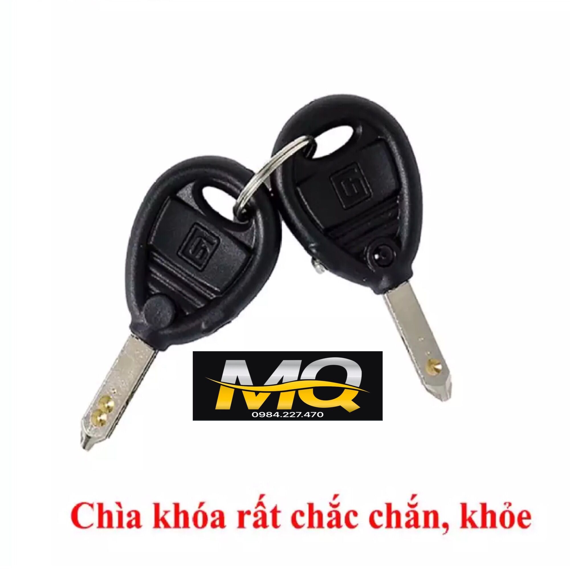 Bộ Ổ Khoá Xe Máy VIVA 6 Cạnh (Khoá Điện + Khoá Yên ) ( Xem Ảnh + Video)