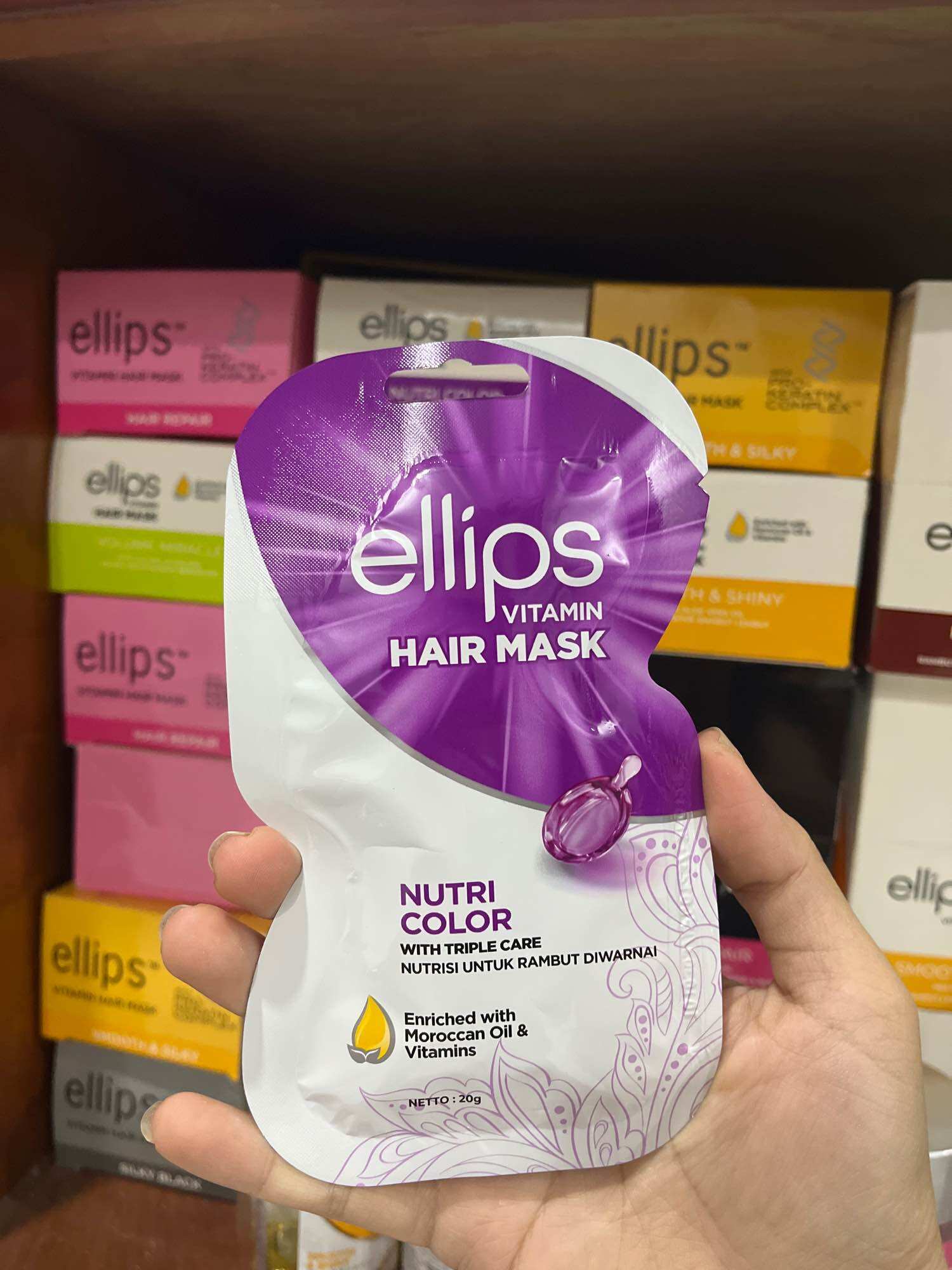 Kem ủ tóc Ellip